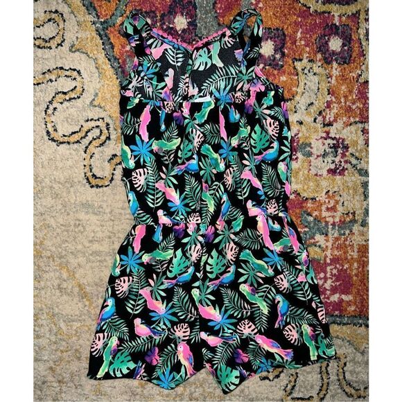 Girls’ Tropical Romper - Picture 2 of 2
